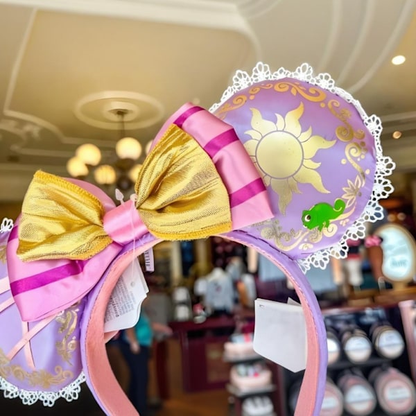Disney Parks Rapunzel Tangled Pascal Mickey Mouse Ører Minnie Hårbøjle