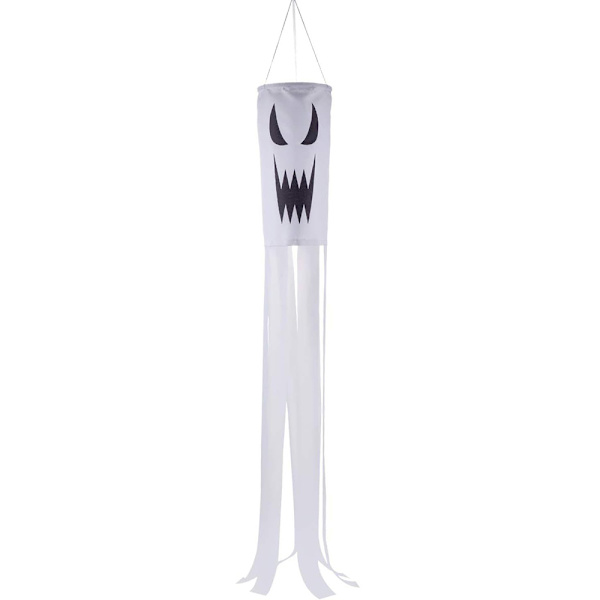 Halloween Dekor Hengende Spøkelser med LED-lys - 1/2 stk Lysende Flygende Spøkelser for Innendørs Utendørs Dekor 2PCS