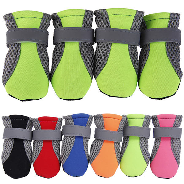 Andningsbara Velcro Mode Vardagsskor Black L