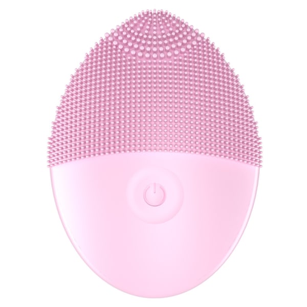 Silikon Electric Wash Brus Rengöringsborste Vattentät massage pink