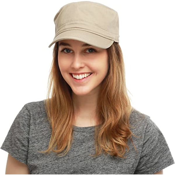 Army Cap Basic Hverdag Militær Stil Hat Herre Army Hats navy bule