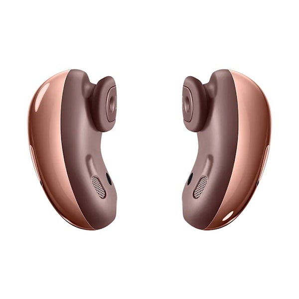 Hörlursfodral Bluetooth-headset för Ga-laxy Buds Live Sm-r180 gold
