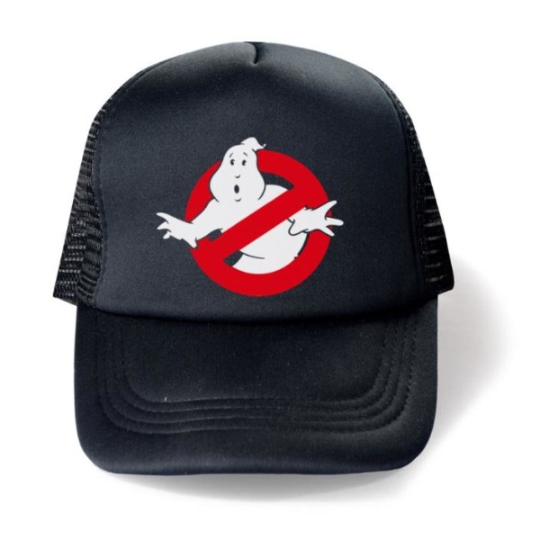 Barnens Pojkar Flickor GHOSTBUSTERS Mode Cool Justerbar Basebollkeps Hatt Presenter Black