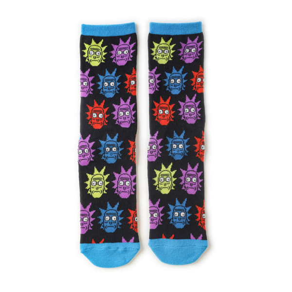 1 Par Rick and Morty Mr. Meeseek's Mönster Herr Crew Socks C