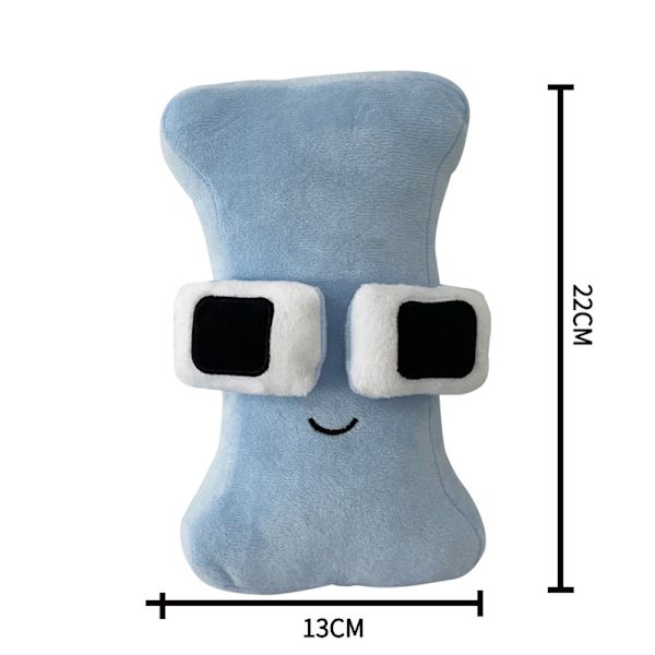 Alphabet Lore Plyschleksak Fylld Plushie Söt Docka Julgåva Barn I