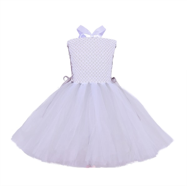 Halloween Kid Girl Ghost Bride Dress Cosplay Fancy Dress Kläder 160cm