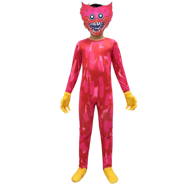Halloween Barn Tecknad Kostym Cosplay Klädsel Jul Unisex 150Y