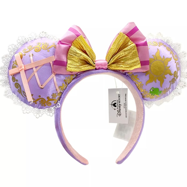 Disney Parks Rapunzel Tangled Pascal Mickey Mouse Ører Minnie Hårbøjle