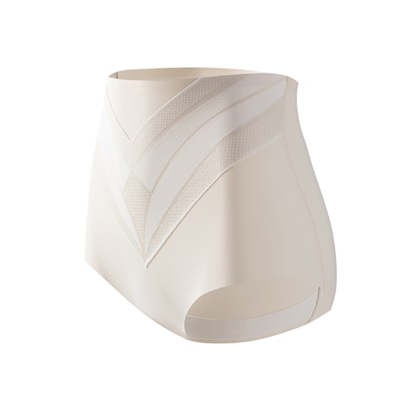 Cross Compression Formande Shorts Byxor Hållbara Högmidjade Stretchiga Lyftbyxor För Kvinnor Skin L