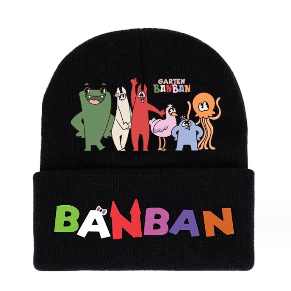 Barn Banban Trädgård Tecknad Stickad Mössa Beanie Vinter Hat Cap #1