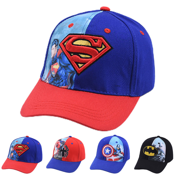 Barn Marvel Superhjälte Baseball Kepsar Toddler Pojkar Solhatt Sommar C