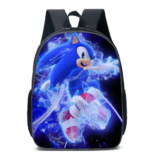 Magisk Hedgehog Sonic Ryggsäck för pojkar Flickor Animal School Bag A
