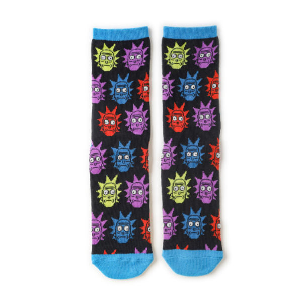 1 Par Rick and Morty Mr. Meeseek's Mönster Herr Crew Socks C