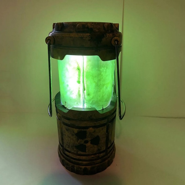 Miniatyr kärnreaktorlykta/lampa Mini-lykta Bärbar campinglykta