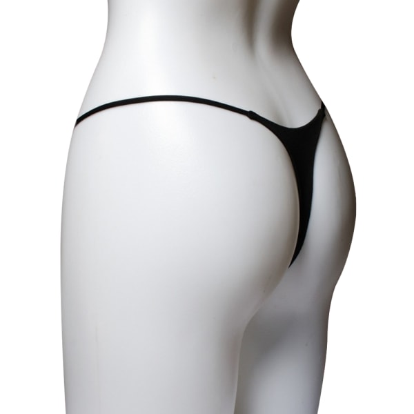 Kvinnor Underkläder Micro G-string Underbyxor Bikini Underkläder Black L