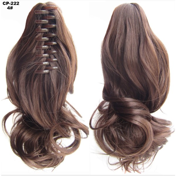 Messy Bun Hair Piece Hair Extension hästsvans peruker 40cm2-30M