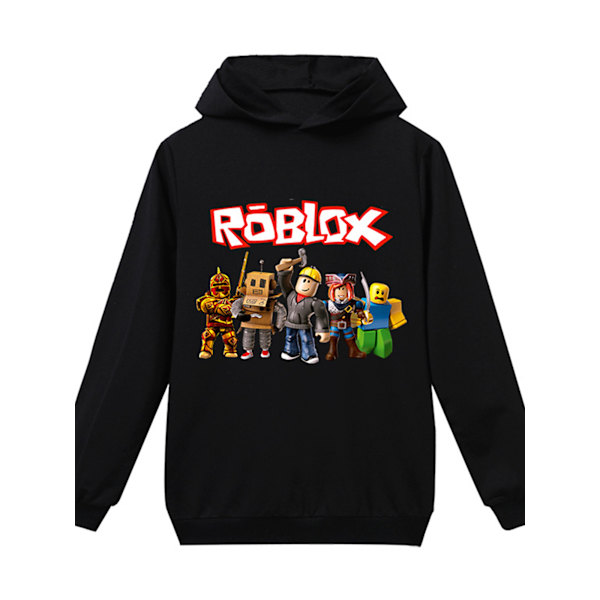 Roblox Hooded Jacka Kappa Barn Flickor Pojke Tröja Topp Presenter 140cm