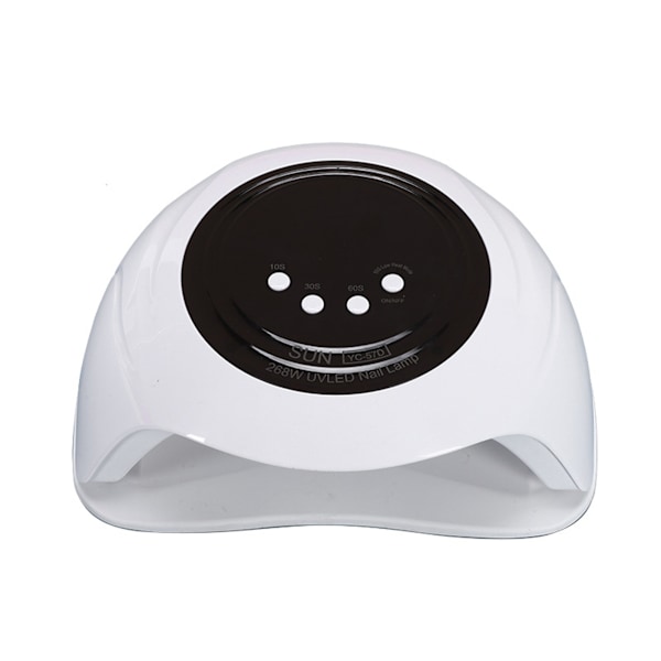 [Snabb Leverans] Snabbtorkande Nagellampa, med 3 Timers-LED Display och Auto Sensor-268W- 57st Lamppärlor, UV Lampa Naglar- för Nybörjare & Professionella