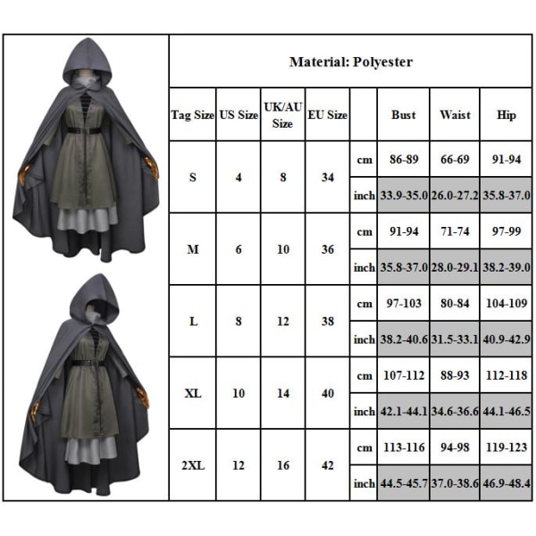 Eldens Cosplay Ring Melinas Costume Game Uniform Cloak Full Set M