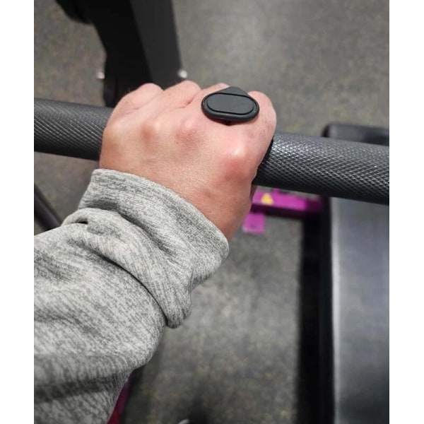 Crosstraining Handskydd Handgrepp Gymhandskar Styrketränare Silikonhandflata Black