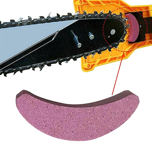 Motorsag Slipestein Halvmåneformet Kvernstein 3pcs