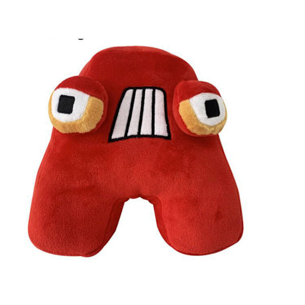 Alphabet Lore Plyschleksak Fylld Plushie Söt Docka Julgåva Barn A
