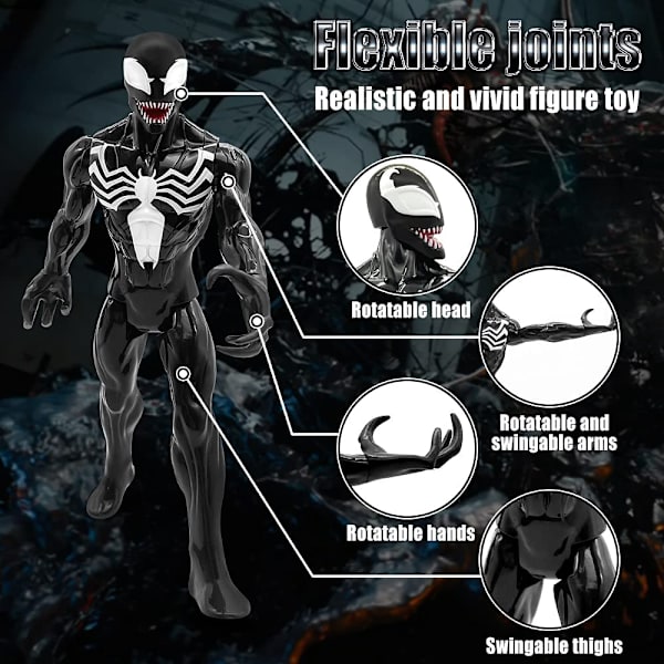 Marvel Spider-Man Titan Hero Series Agent Venom Figur