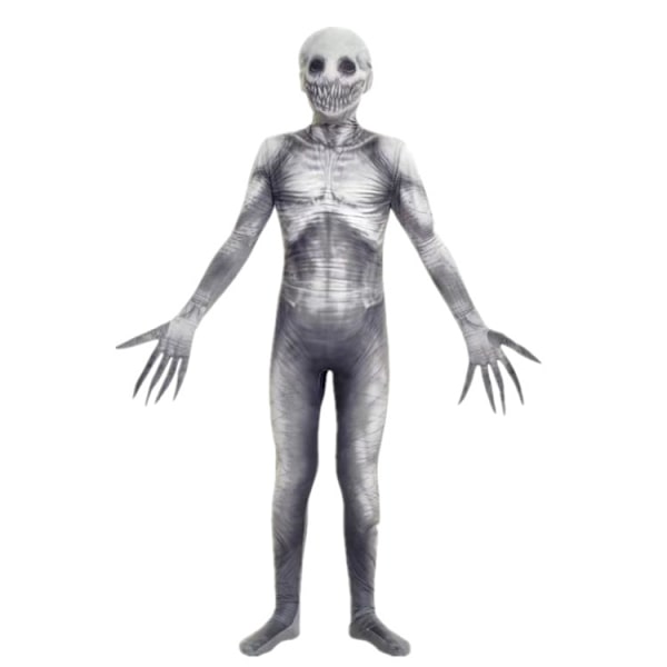 Lasten The Rake Morphsuit Haalari Pojat Tytöt Creepepasta Halloween Naamiaisasu 130cm