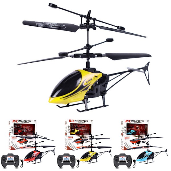 Fjärrstyrd helikopter flygplan inomhus leksaker red