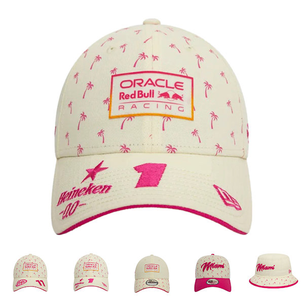 Red Bull F1 Racing New Era Max Verstappen 2024 Miami GP Hat Baseball Cap C
