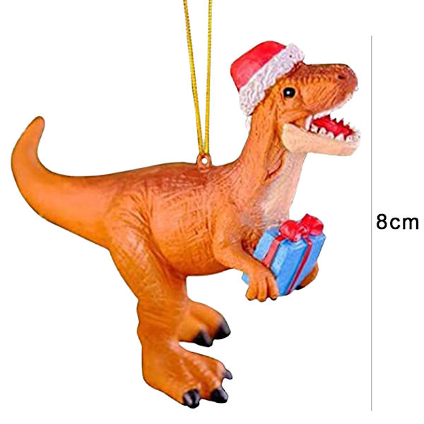 Jule Dinosaur Hengende Ornament Anheng Juletre Fest A