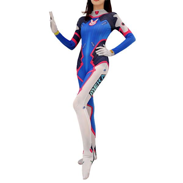Sexet Halloween Rollespil Uniform Body til Kvinder M