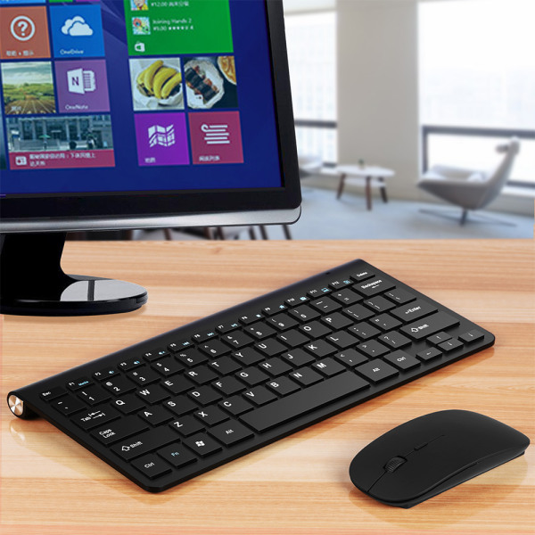 Trådlöst tangentbord och mus Mini USB Combo ta 09ed | Fyndiq