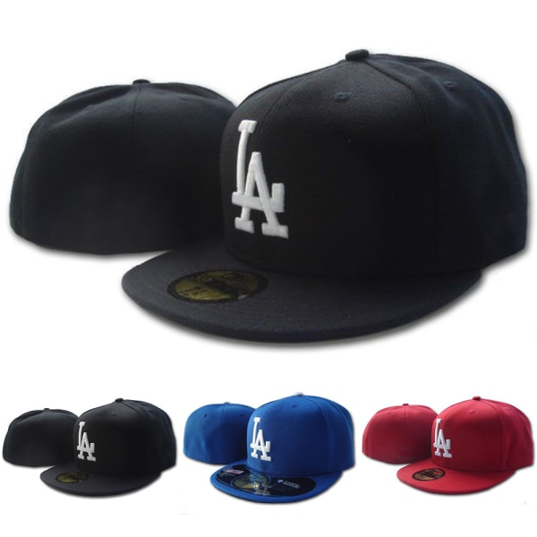 【LA Los Angeles Dodgers visir par solhatt broderi hatt A-2 56.8cm