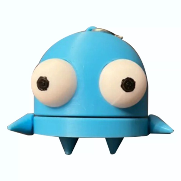 Game Repo Anka R.E.P.O Repo Knäböj Figur Anime Tecknad Leksak Nyckelring Blue