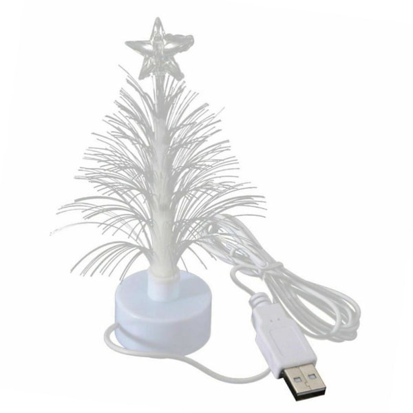 Fargerik LED-lampe Juletre Hjemmefest Dekor LED-lys