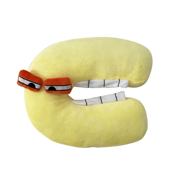 Alphabet Lore Plyschleksak Fylld Plushie Söt Docka Julgåva Barn C
