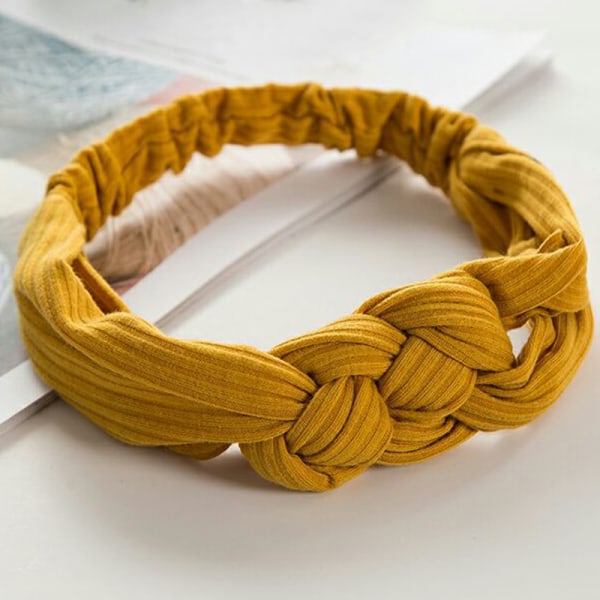 Kvinnors Brett Brett Kors Pannband Elasticitet Hårtillbehör Ginger