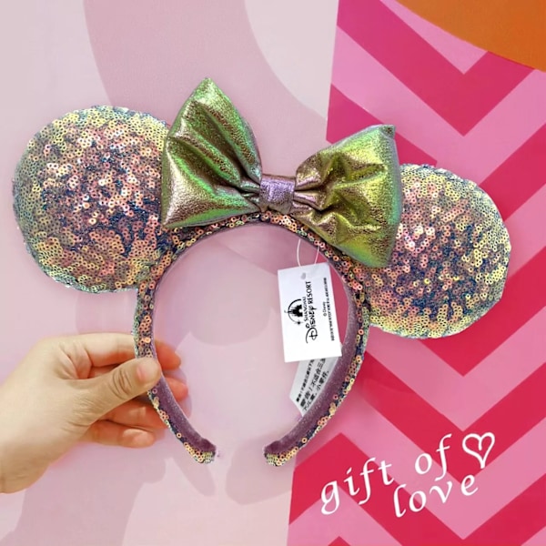Disney 50-års jubilæum Earsight Iridescent Pink Øre Hårbøjle
