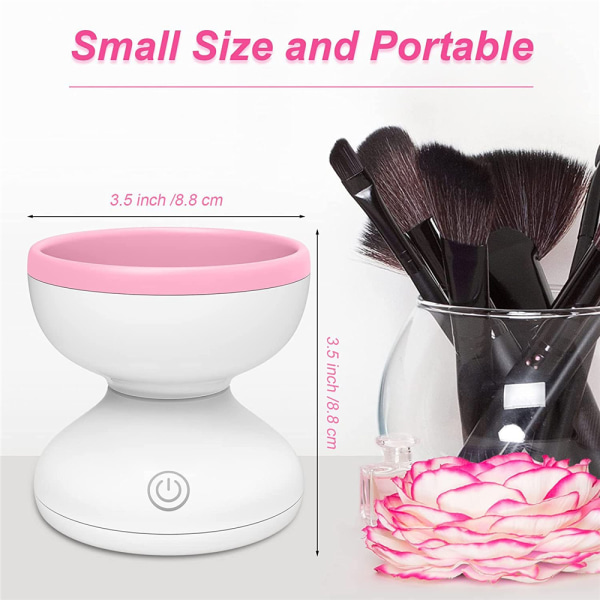 Makeup Brush Cleaner Machine Elektrisk Makeup Brush Tvättmaskin