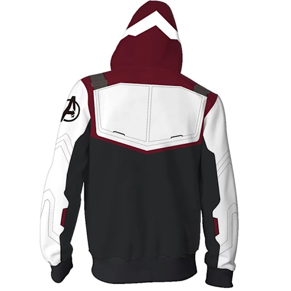 Mænd Cosplay Anime Avengers 4 Dragter Frakker Hætte Zipper Jakke Type A 4XL
