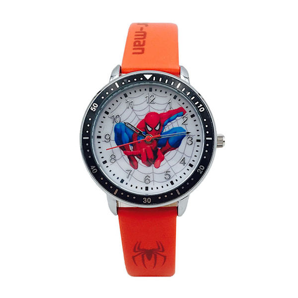 Cartoon Armbandsur för Barn Pojkar Flickor Söt Kvartsur Present red