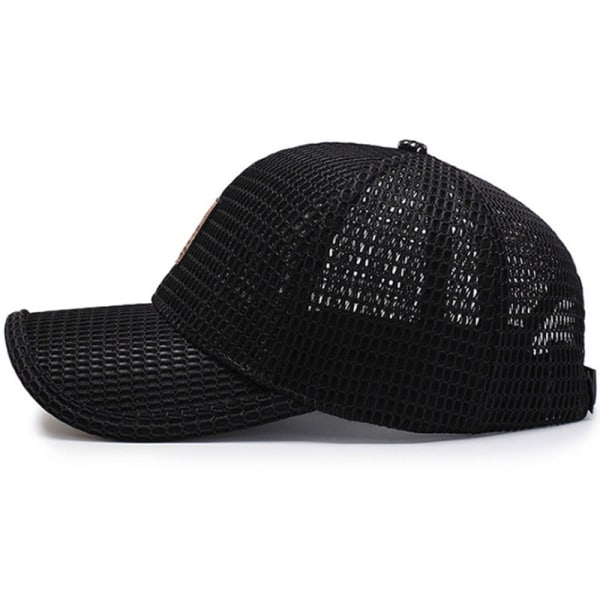 Män Outdoor Mash Baseball Cap andas solskyddshattar Dark Cyan