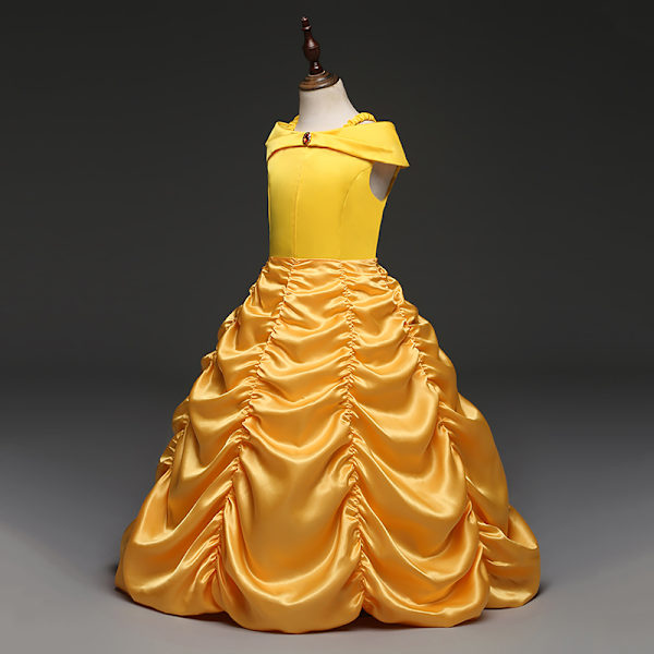 Skönheten och Odjuret Belle Prinsessa Plisserad Kjol yellow