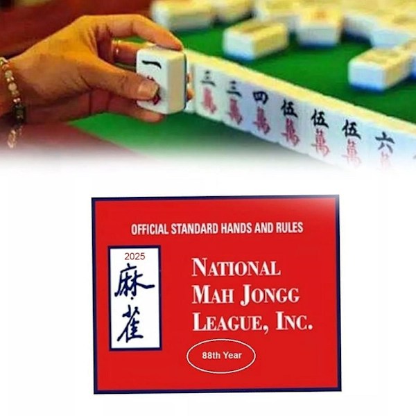 2025 Versio Mahjong Alliance Sääntökortti Mahjong Kortit Viralliset Standardisäännöt 4PCS