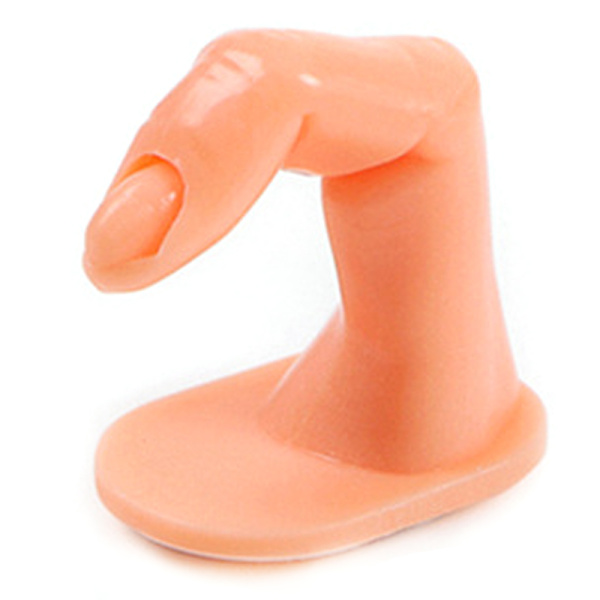 6 stk. falske fingre model øvelse neglekunst tips træningsværktøj Without Nail 6 pcs