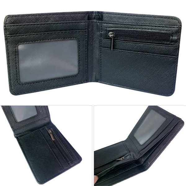 Anime Sonic the Hedgehog PU läder plånbok korthållare lager B