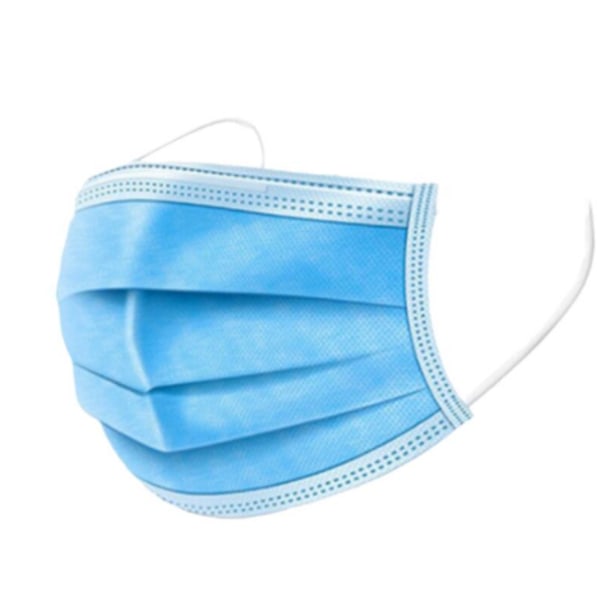 Engångsskyddande blå mask hälsovårdsmask 200 pcs