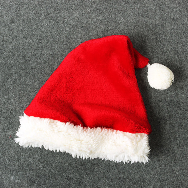 Baby Christmas Set Kappa Byxstrumpor Hatt 4ST Santa Claus Kläder red 80cm
