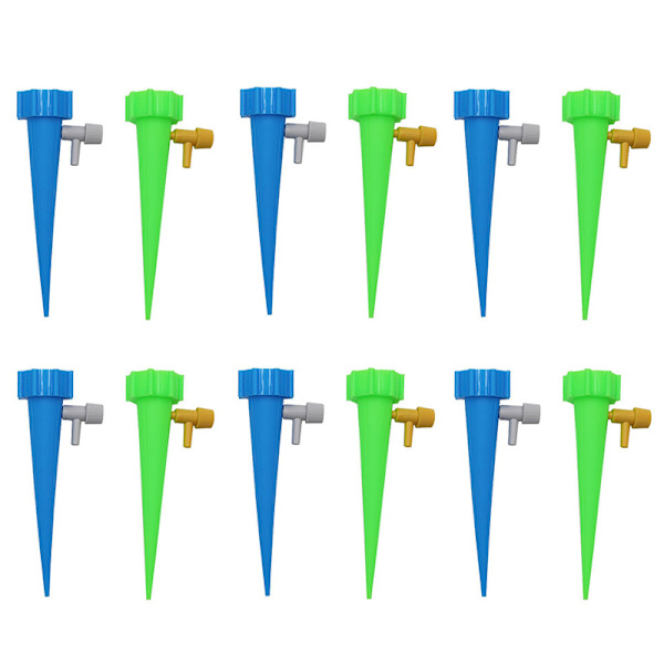 12 st System Automatisk Blomdropp Självventilerande Ventil 12 PCS